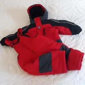 Red Snowsuit 18mo Ski Suit